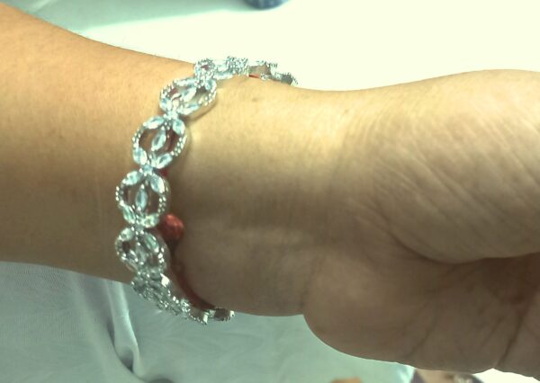 ARTIFICIAL SILVER BRACELET TAMTO JEW 004 (Kangan)