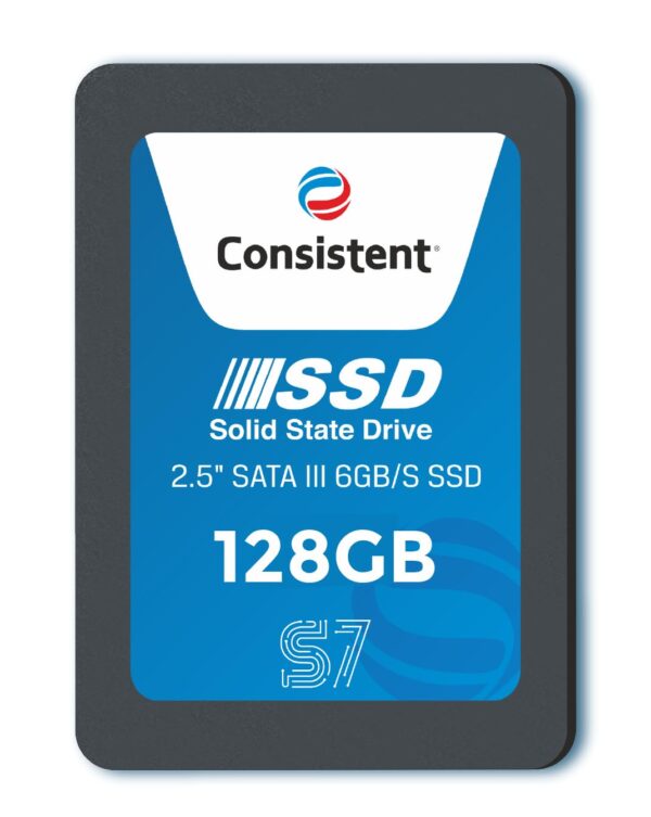 Consistent SSD 128GB 2.5 Inch SATA III